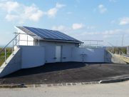 Photovoltaik-Anlage Hochbehälter Betriebsgebiet Ardagger