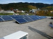 Photovoltaik-Anlage Betriebsgebäude Wolfsberg